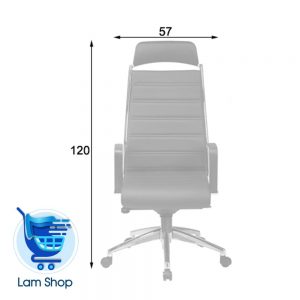 صندلی مدیریتی T7120 راحتیران(زمان ارسال 15 تا 25 روز کاری)